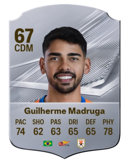 Guilherme Madruga 67 Common CDM FC 26 card