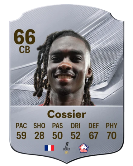 Cossier 66 Silver CB FC 27 card