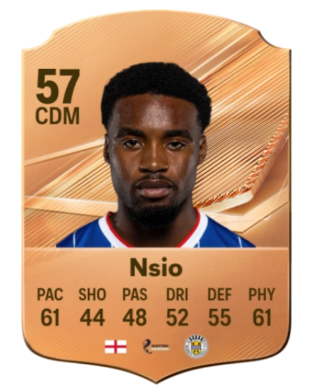 Nsio 57 Bronze CDM FC 27 card