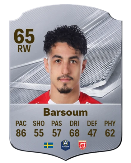 Barsoum 65 Common RW FC 26 card
