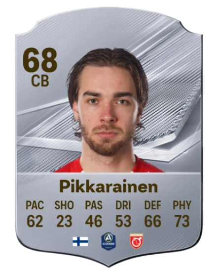 Pikkarainen 68 Common CB FC 26 card