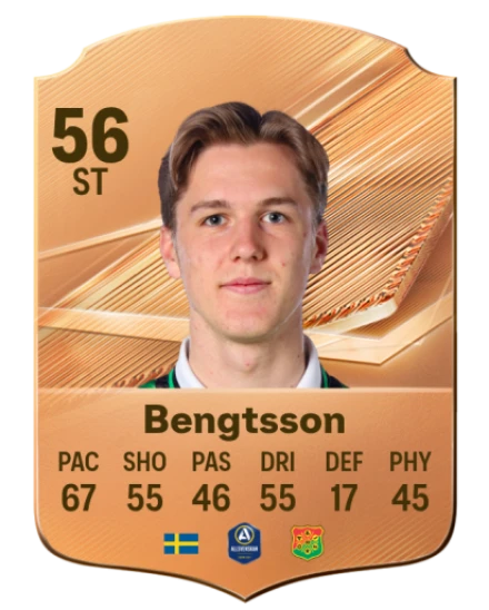 Bengtsson 56 Bronze ST FC 27 card
