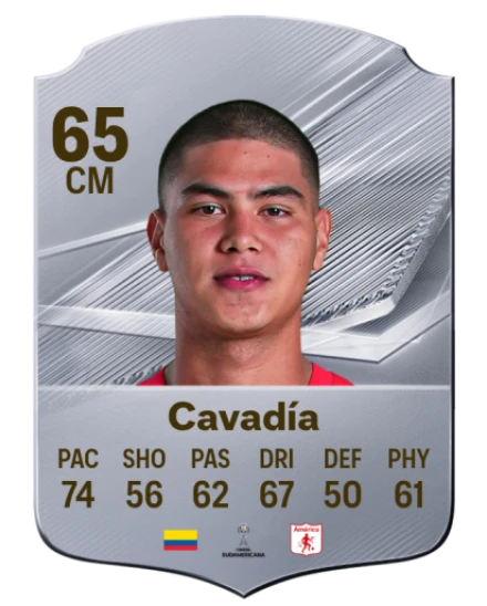 Cavadía 65 Silver CM FC 27 card