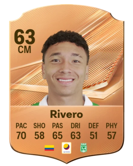 Rivero 63 Bronze CM FC 27 card