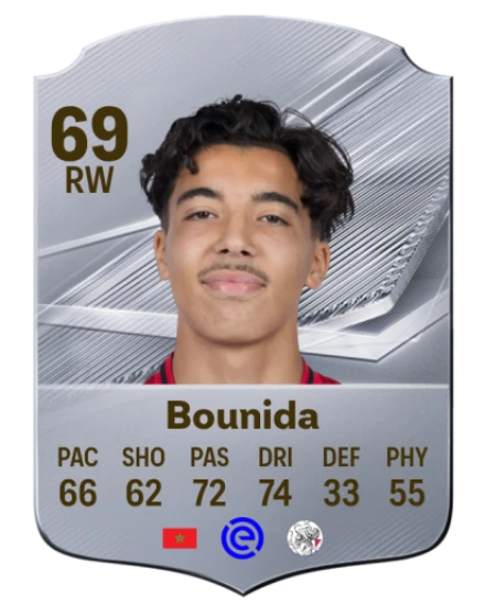 Bounida 69 Silver RW FC 27 card