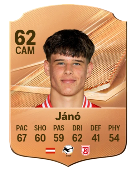 Jánó 62 Bronze CAM FC 27 card
