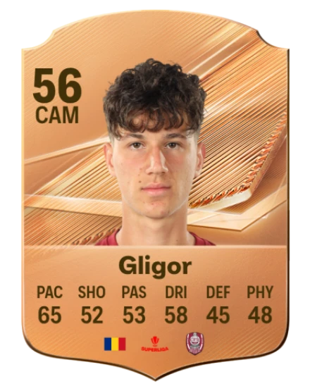 Gligor 56 Bronze CAM FC 27 card