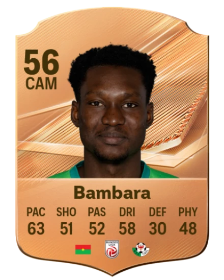 Bambara 56 Bronze CAM FC 27 card