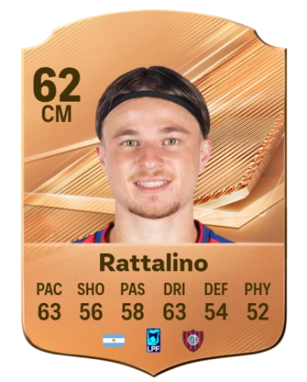 Rattalino 62 Bronze CM FC 27 card