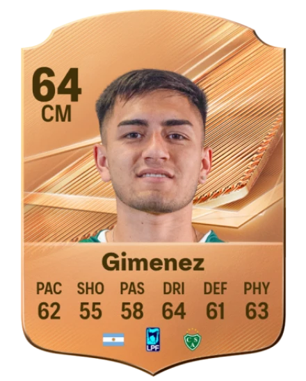 Gimenez 64 Bronze CM FC 27 card