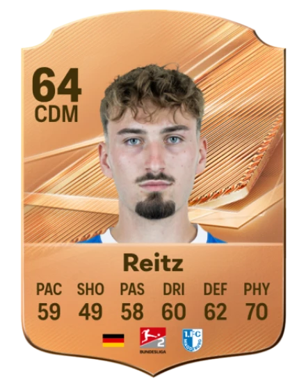 Reitz 64 Bronze CDM FC 27 card