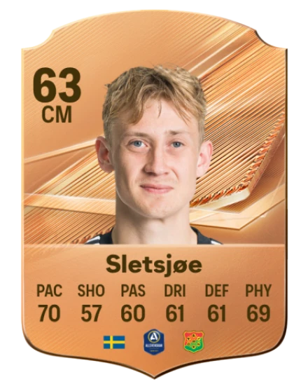 Sletsjøe 63 Bronze CM FC 27 card