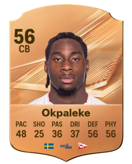 Okpaleke 56 Bronze CB FC 27 card