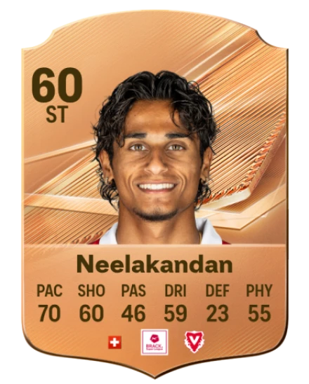 Neelakandan 60 Bronze ST FC 27 card