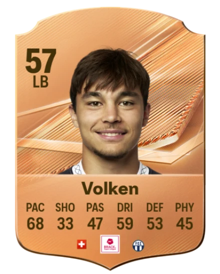 Volken 57 Bronze LB FC 27 card