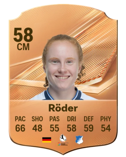 Röder 58 Bronze CM FC 27 card