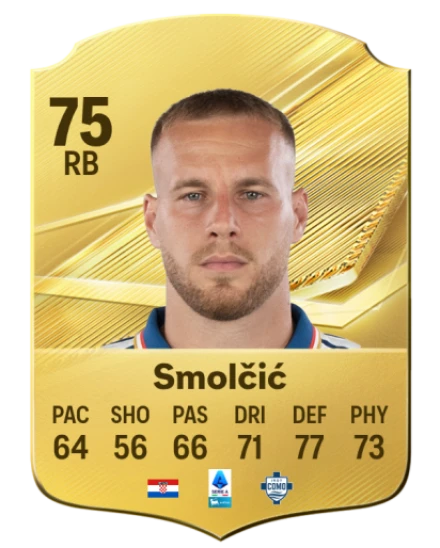 Smolčić 75 Gold RB FC 27 card