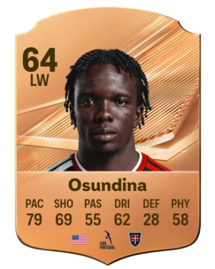 Osundina 64 Bronze LW FC 27 card