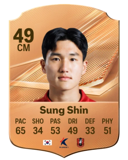 Sung Shin 49 Bronze CM FC 27 card