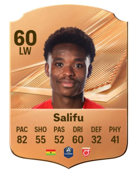 Salifu 60 Bronze LW FC 27 card