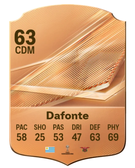 Dafonte 63 Bronze CDM FC 27 card