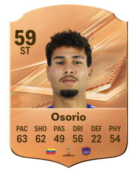 Osorio 59 Bronze ST FC 27 card
