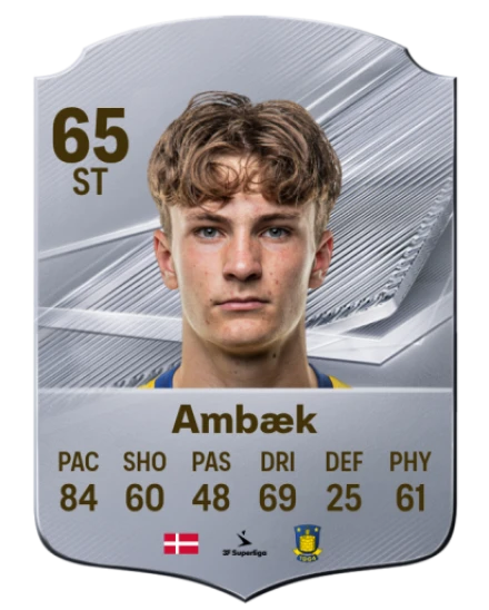 Ambæk 65 Silver ST FC 27 card