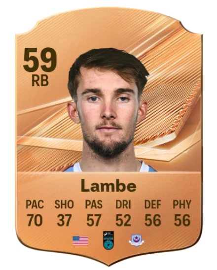 Lambe 59 Common RB FC 26 card