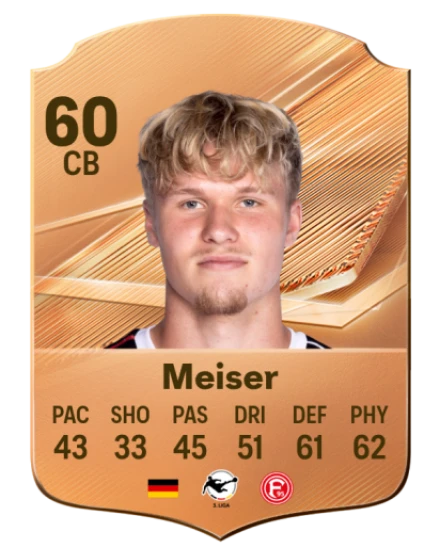 Meiser 60 Bronze CB FC 27 card
