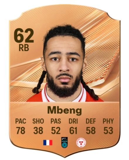Mbeng 62 Common RB FC 26 card