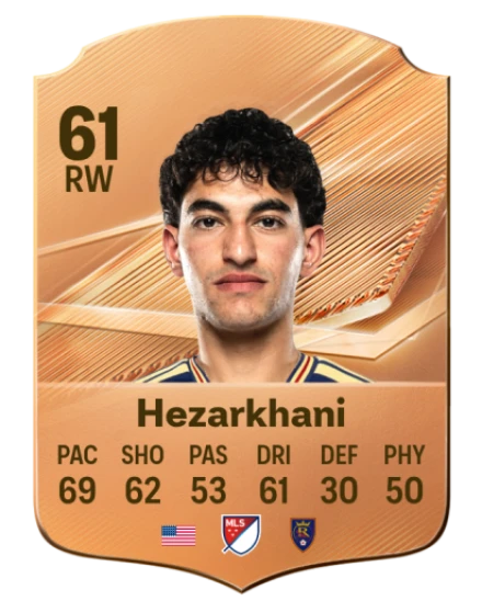 Hezarkhani 61 Bronze RW FC 27 card