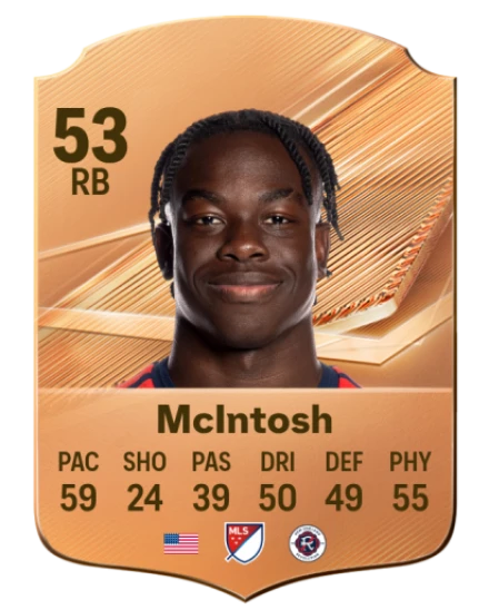 McIntosh 53 Bronze RB FC 27 card