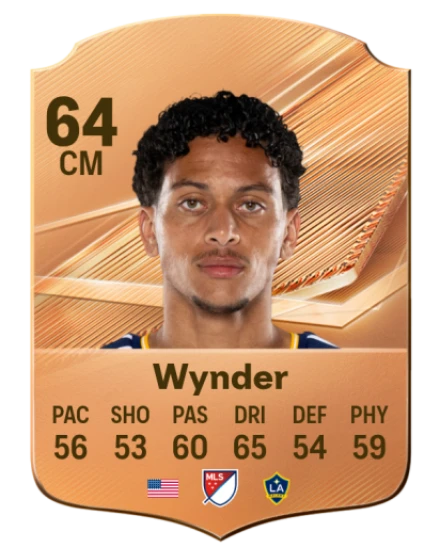 Wynder 64 Bronze CM FC 27 card