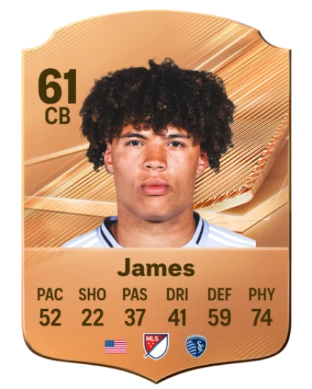 James 61 Bronze CB FC 27 card