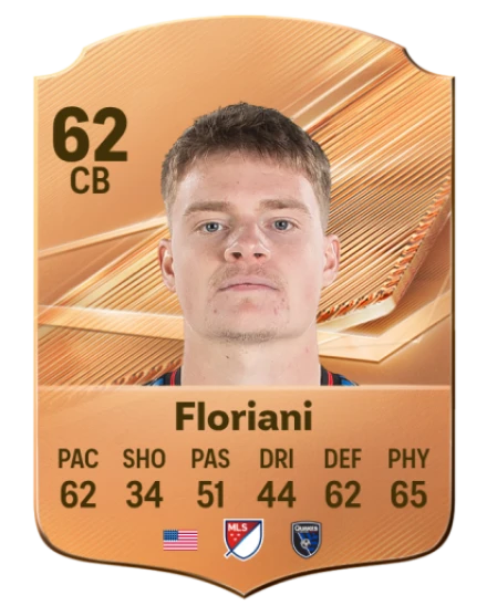Floriani 62 Common CB FC 26 card