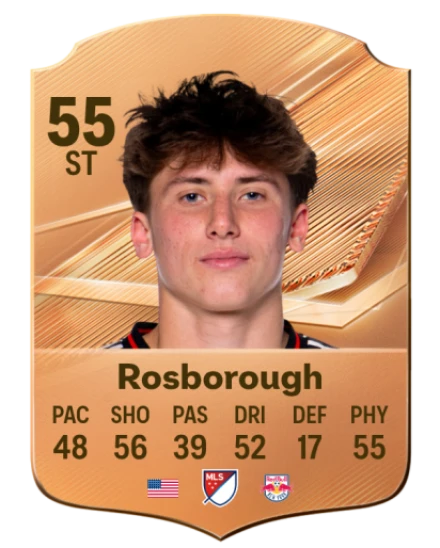 Rosborough 55 Bronze ST FC 27 card