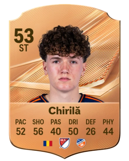 Chirilă 53 Bronze ST FC 27 card