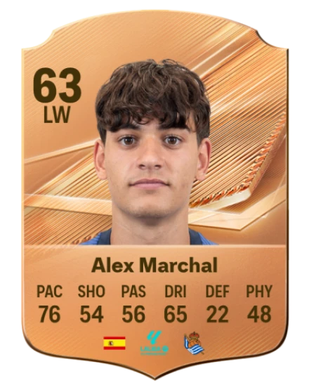 Alex Marchal 63 Bronze LW FC 27 card