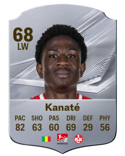 Kanaté 68 Silver LW FC 27 card