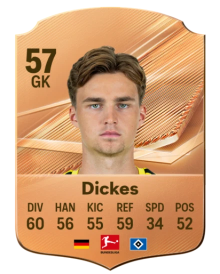 Dickes 57 Bronze GK FC 27 card