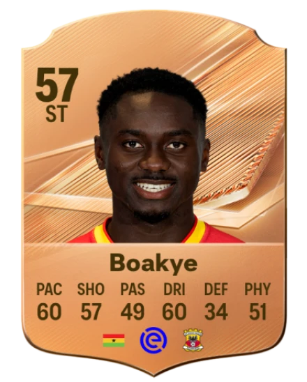 Boakye 57 Bronze ST FC 27 card