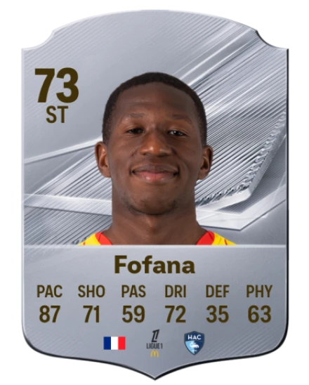 Fofana 73 Silver ST FC 27 card