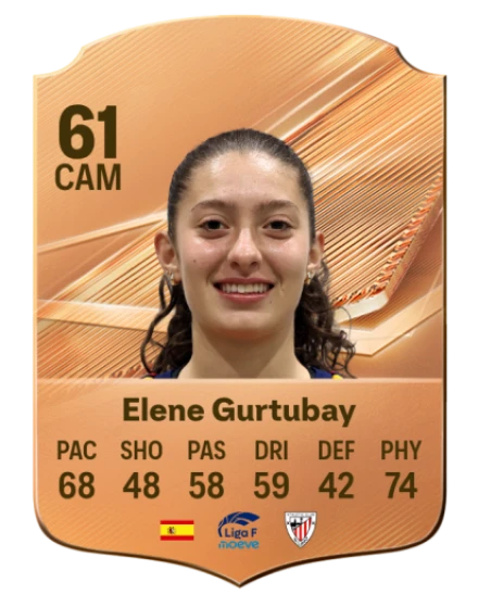 Elene Gurtubay 61 Bronze CAM FC 27 card