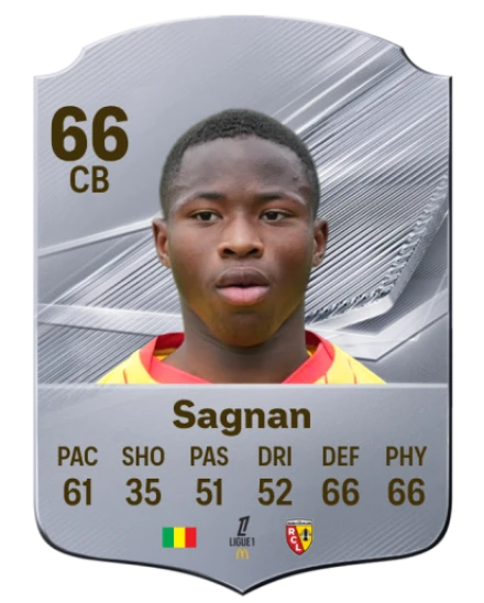 Sagnan 66 Silver CB FC 27 card