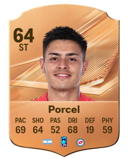 Porcel 64 Bronze ST FC 27 card