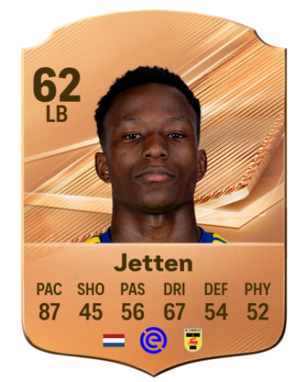 Jetten 62 Bronze LB FC 27 card