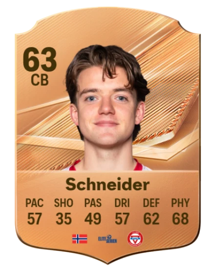 Schneider 63 Bronze CB FC 27 card