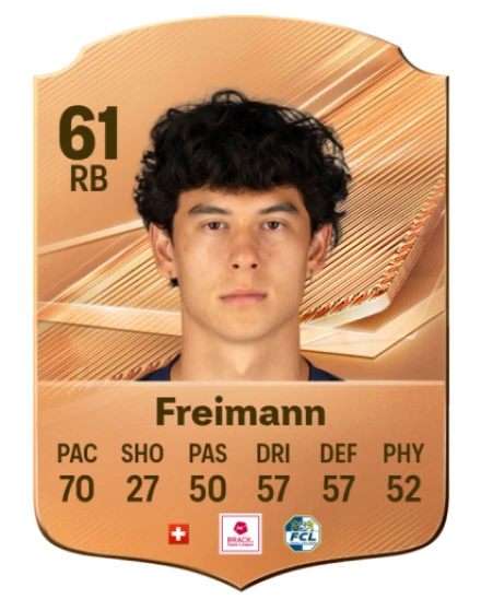 Freimann 61 Bronze RB FC 27 card