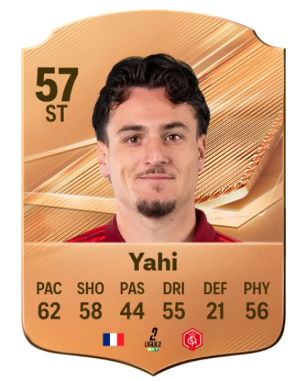 Yahi 57 Bronze ST FC 27 card