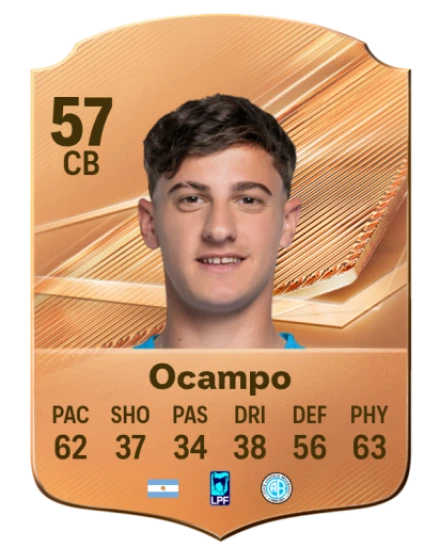 Ocampo 57 Bronze CB FC 27 card
